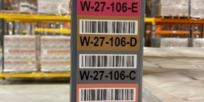 Warehouse banners.